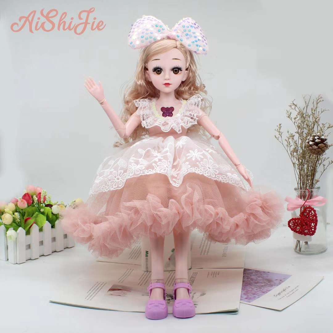 Manufacturer sells 60 cm Barbie doll, big princess, big girl doll, children's birthday gift thumbnail