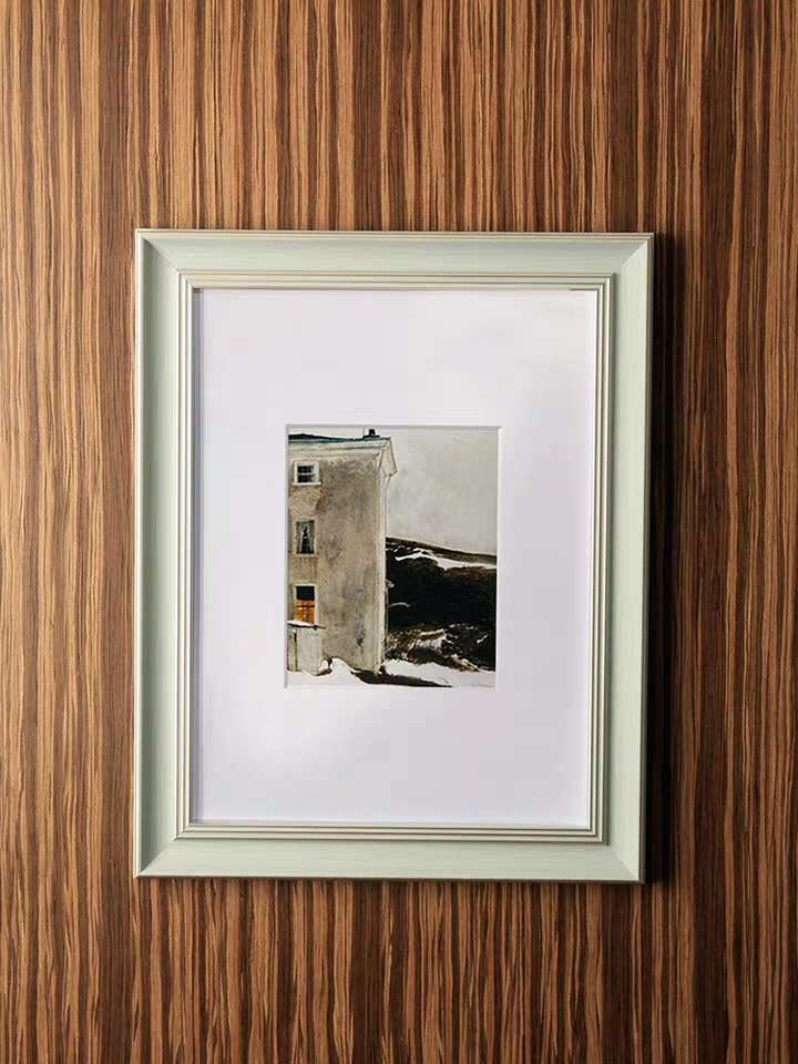 复古创意相框a3A4摆台照片墙6 7 8 10 12寸16寸4K8开画框挂墙实木产品图