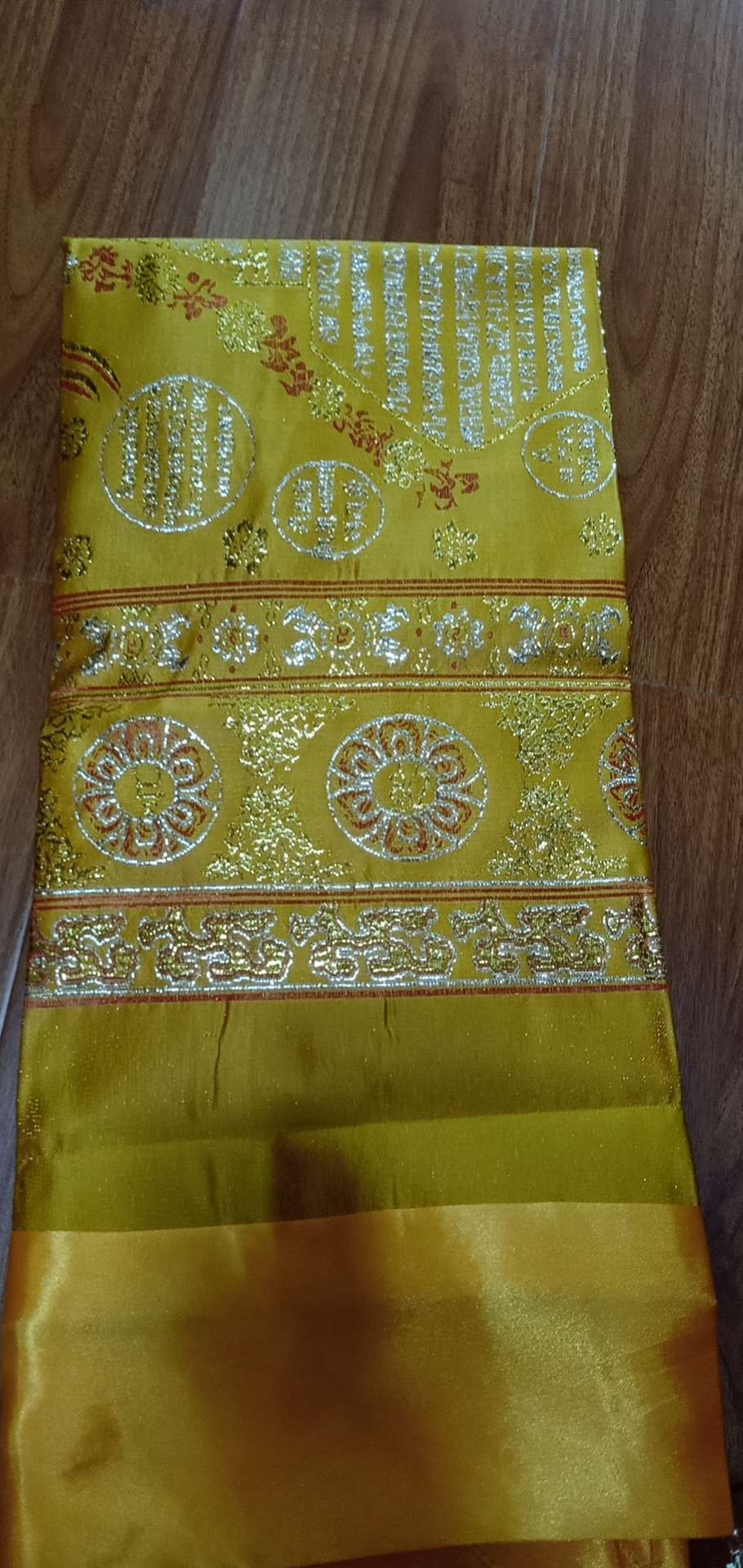 金丝线往生被细节图