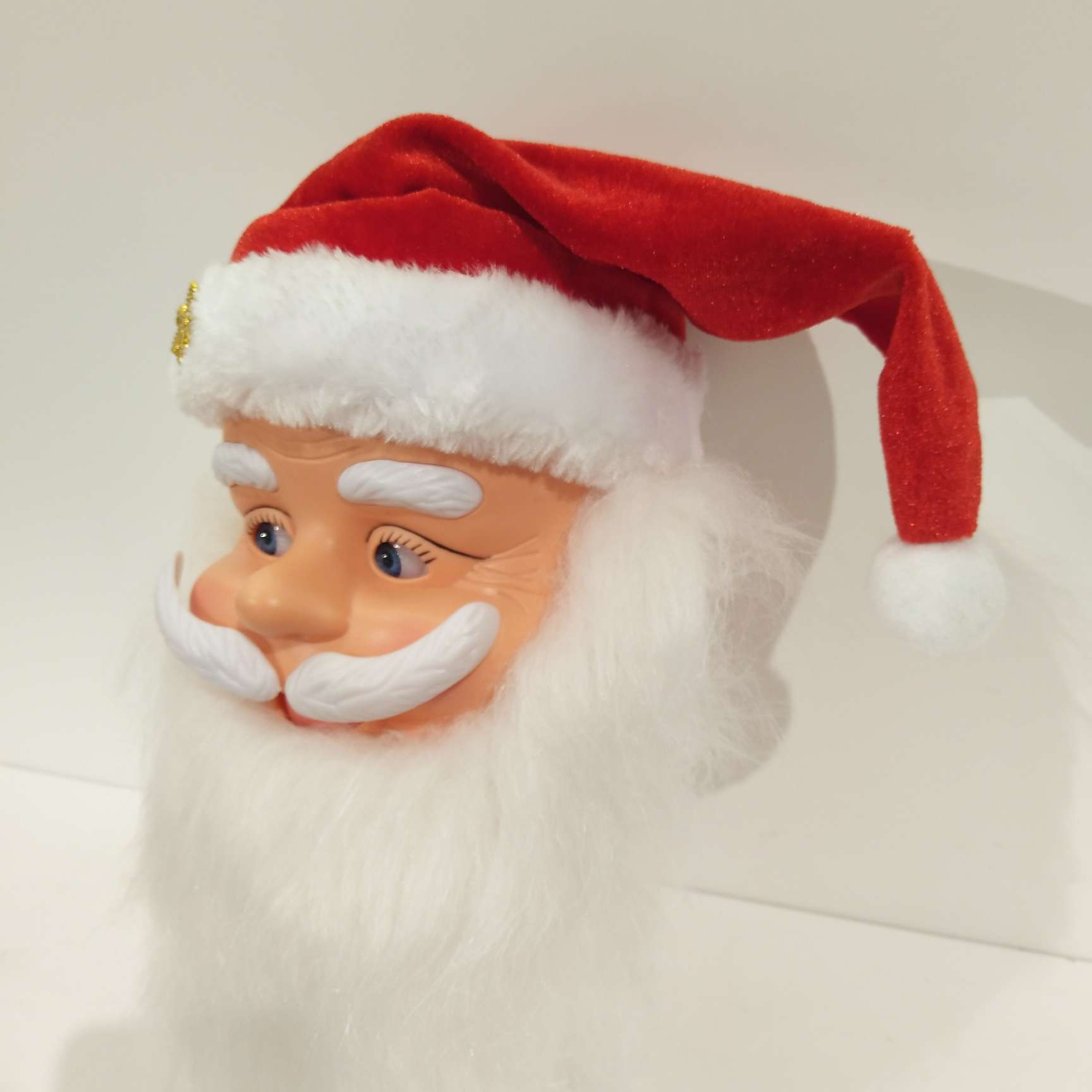 9123 happens to be the manufacturer of new genuine Santa Claus electric heads. There are many styles of Santa Claus, and various small electric sizes are complete. Wholesale Christmas gifts Specification image