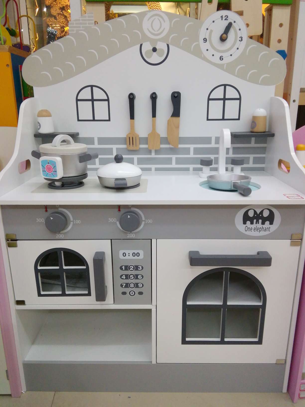 日式厨房C款儿童过家家益智玩具