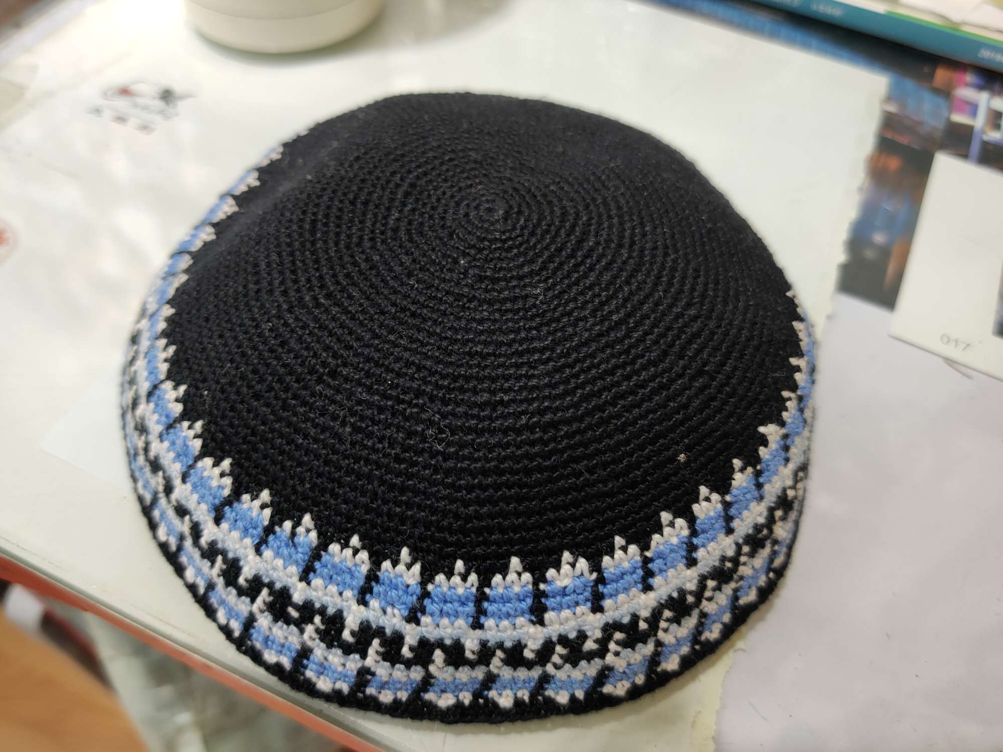 DMC钩织 犹太帽图