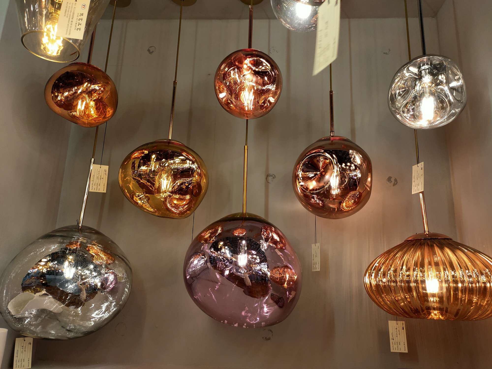 Decorative lighting fixtures, craft lighting fixtures, dining pendants, suitable for decorating stores, restaurants, bars, clothing stores! undefined