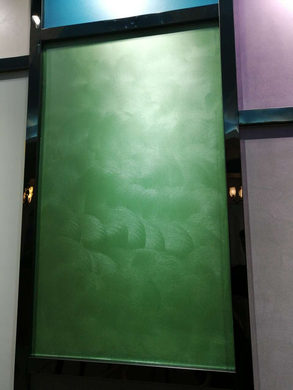 泥人部落牌新中式环保美观大方奢华系列艺术涂料水墨画艺术锦缎334