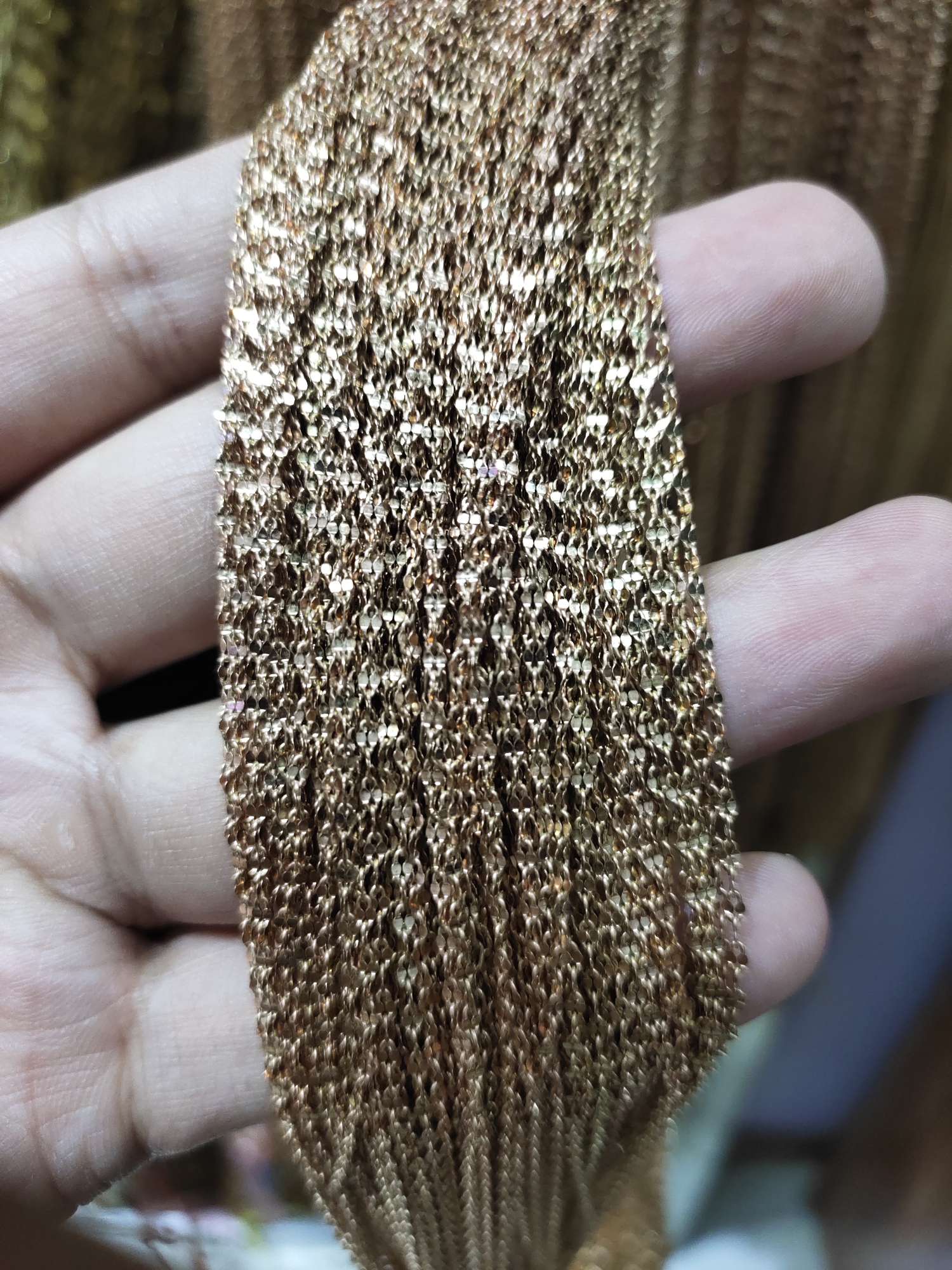 Lip chain copper accessories thumbnail