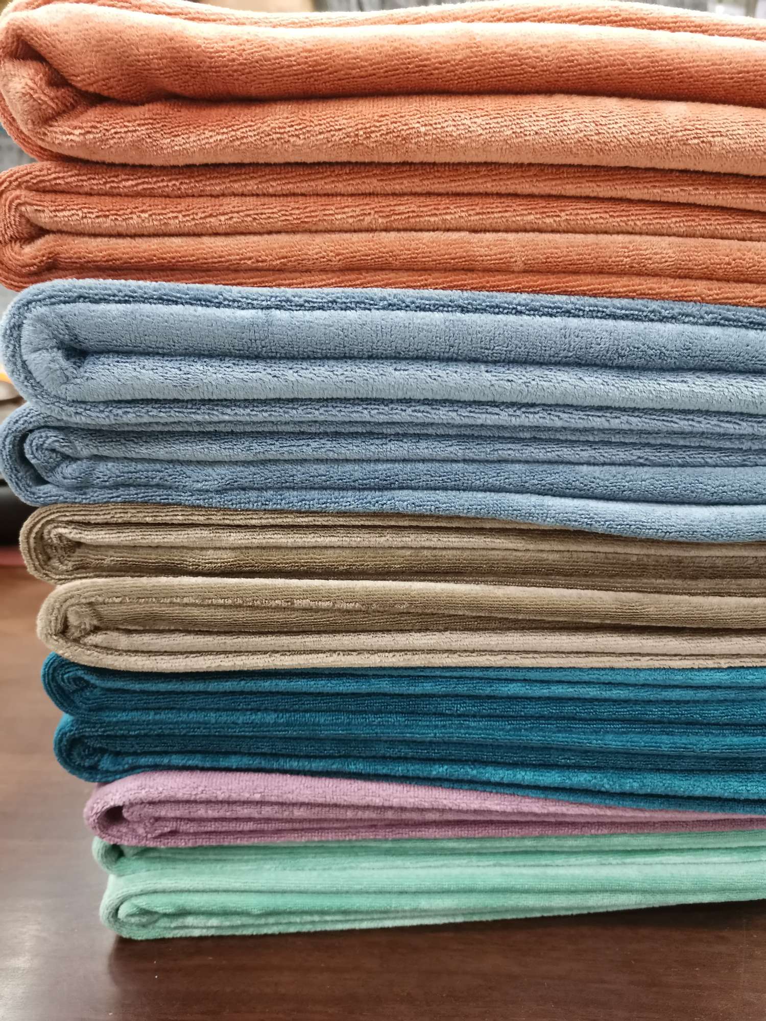 400K高精超细纤维60.160不掉毛不掉色不伤一漆面洗擦车巾产品图