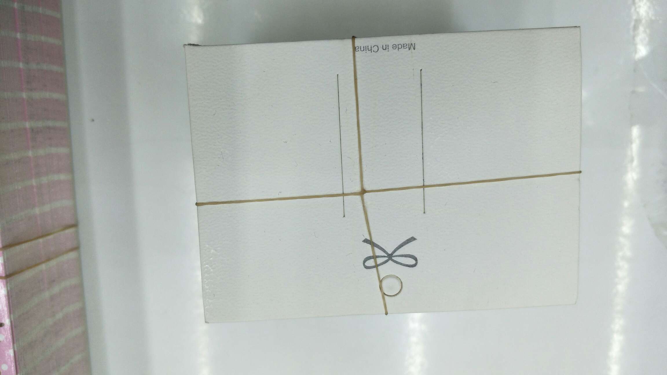 Bow Tie Hairpin Card
