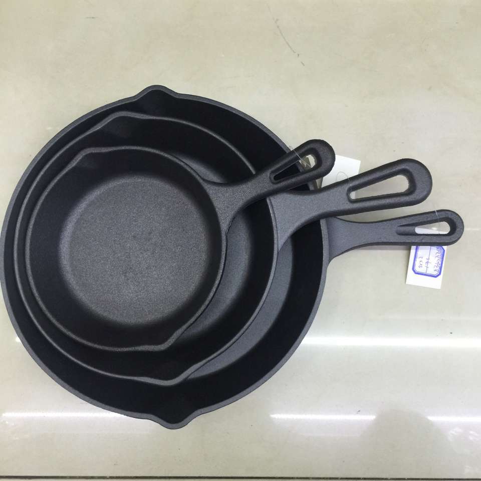 Factory direct new cast iron frying pan 20CM, steakpot thumbnail