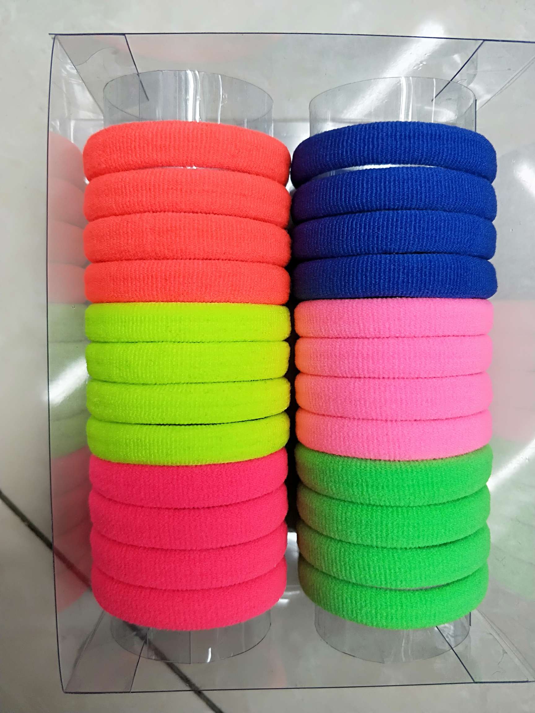 Sleeve nylon high-elasticity rubber band, daily life, girls' ponytail, small braid, hair tie, headwear, hair band rubber band