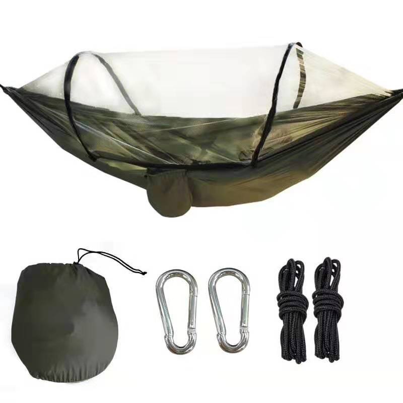 Mosquito Net Hammock Automatic Support