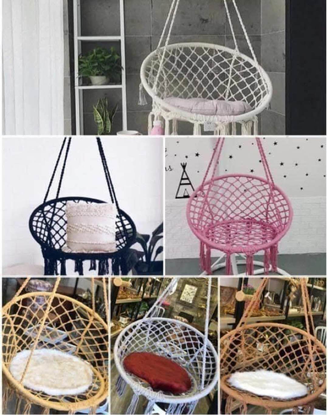 Hanging chair macrame 吊床