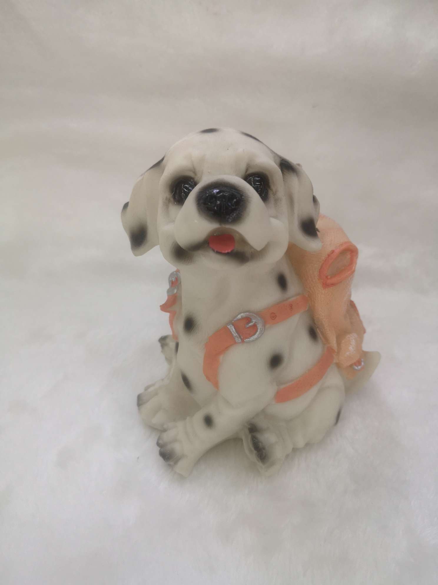 可爱背包旅行签储蓄罐狗狗🐶白底实物图