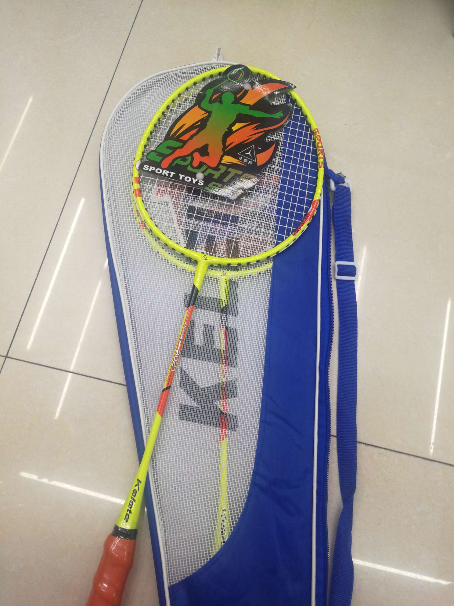 A badminton racket for sport thumbnail