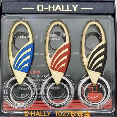 D-HALLY1027 car key rings for men and women waist key chains double ring key rings gifts are hot sellers thumbnail
