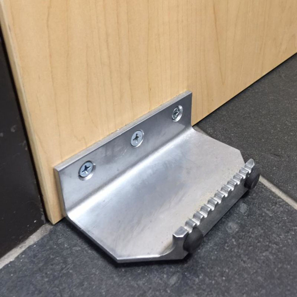 Stainless steel foot door opener cross-border e-commerce epidemic prevention non-contact push pull foot pedal foot door opener full figure