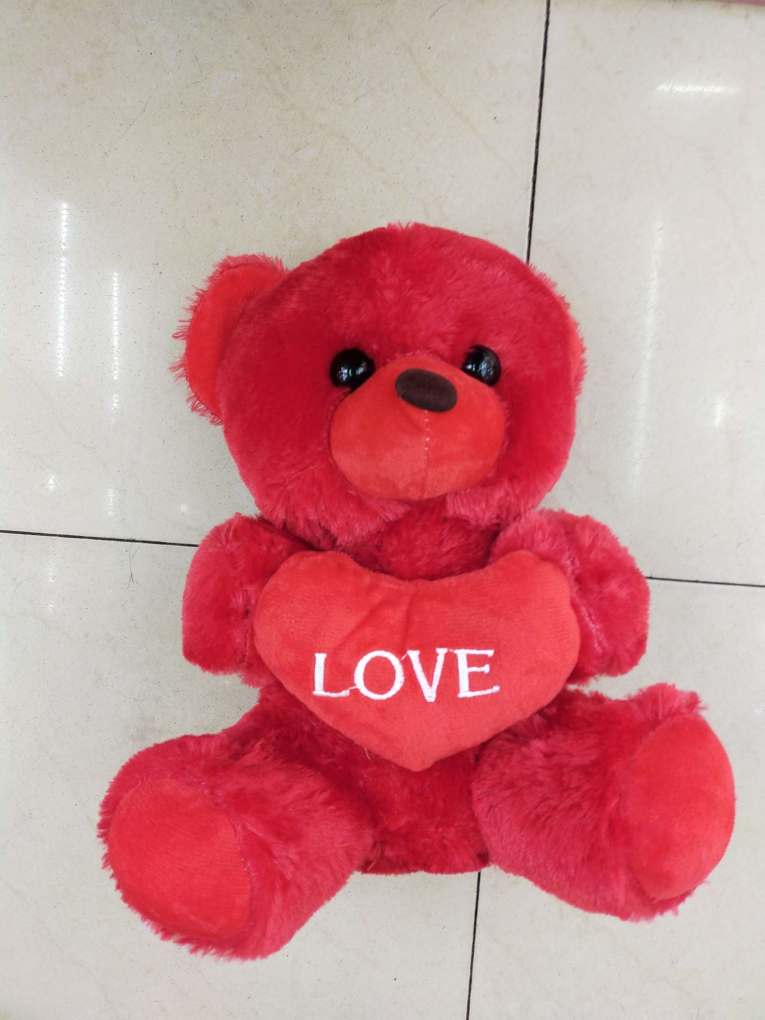 The new 2020 stuffed toy doll with red cuddle bear band music thumbnail