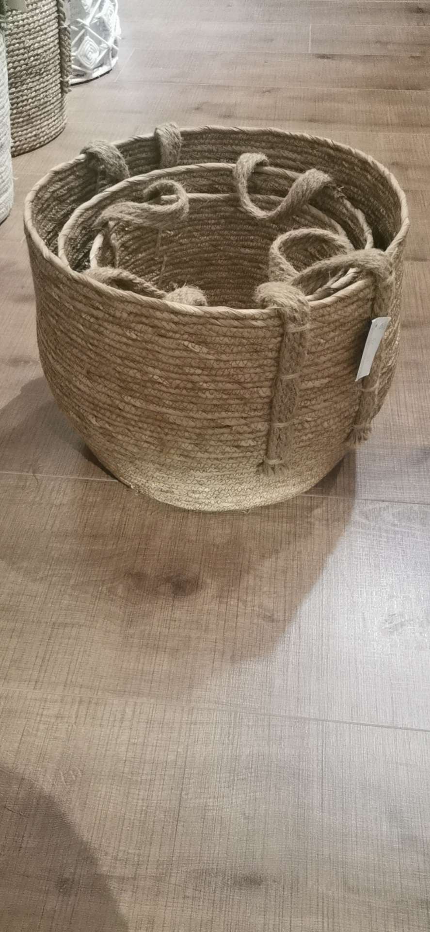 草编筐，收纳筐，