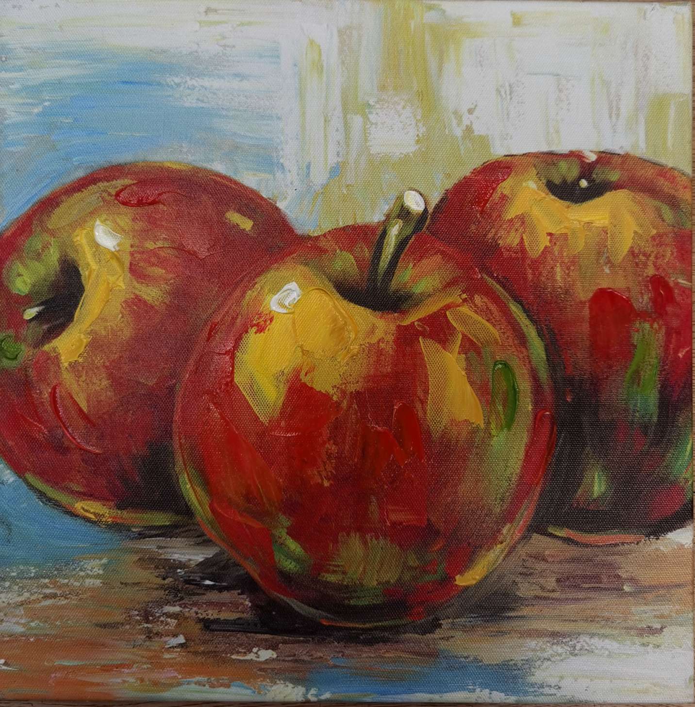 Small size oil painting 30*30 40*40 50*50 60*60 various sizes can be customized living room and bedroom decoration painting hotel apartment project with painting thumbnail