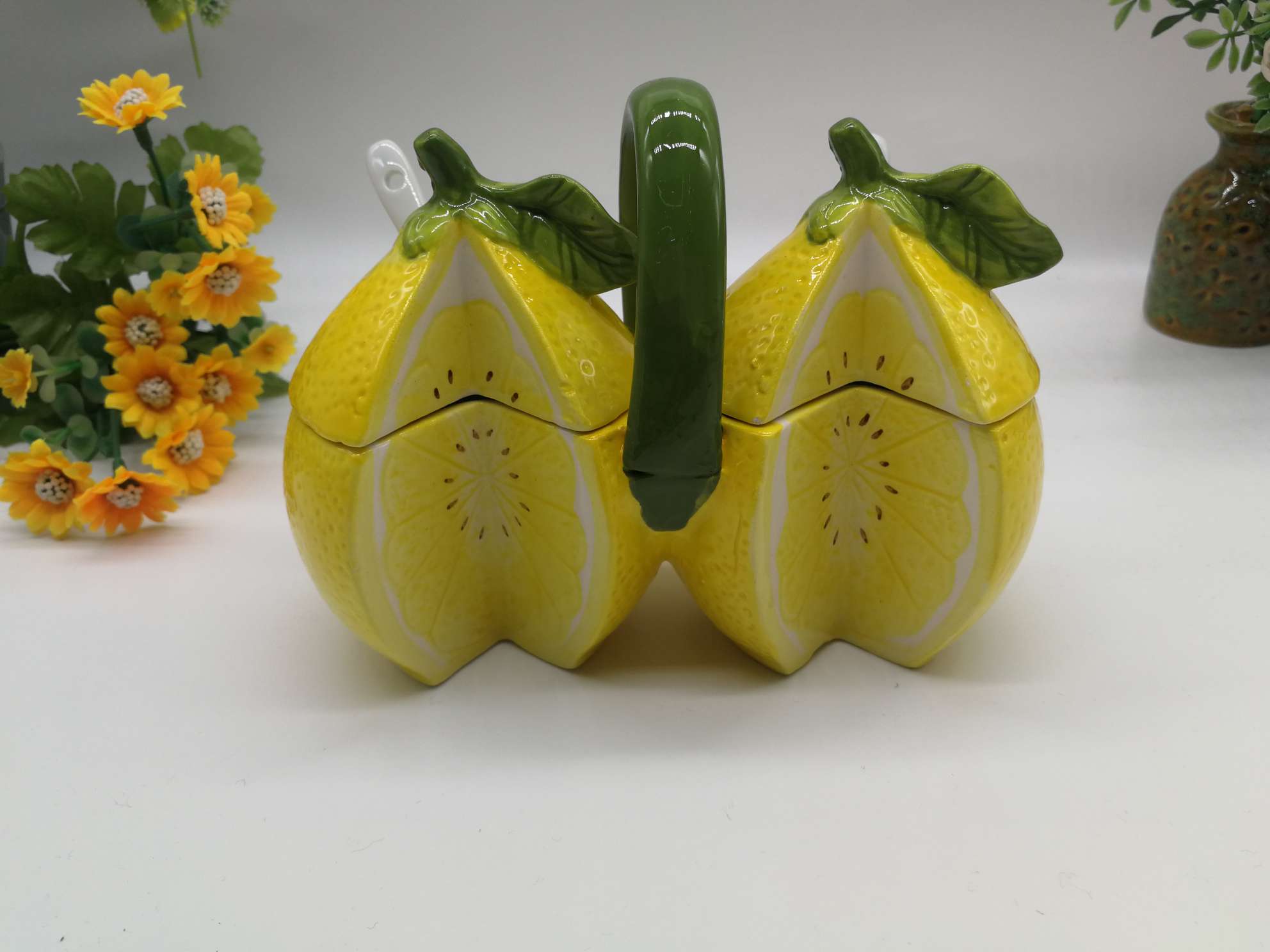 义乌好货 柠檬调味罐白底实物图