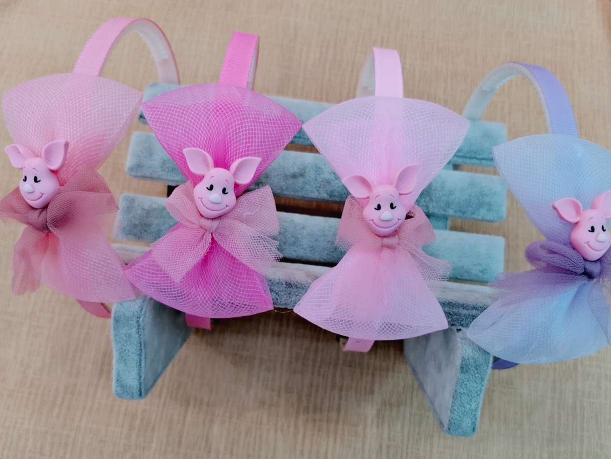 Children's hairband with cartoon fabric details Picture