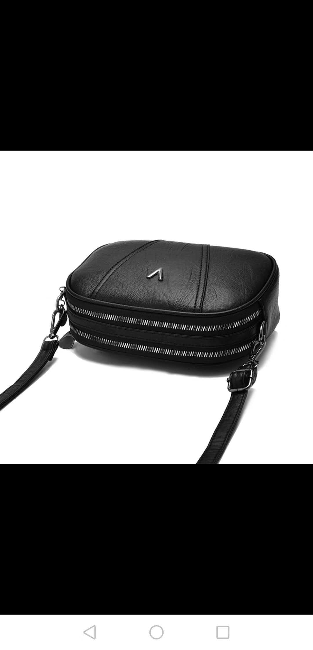 Custom-made new all-PU soft leather crossbody bags and V-shaped crossbody bags for both domestic and export sales Item Picture