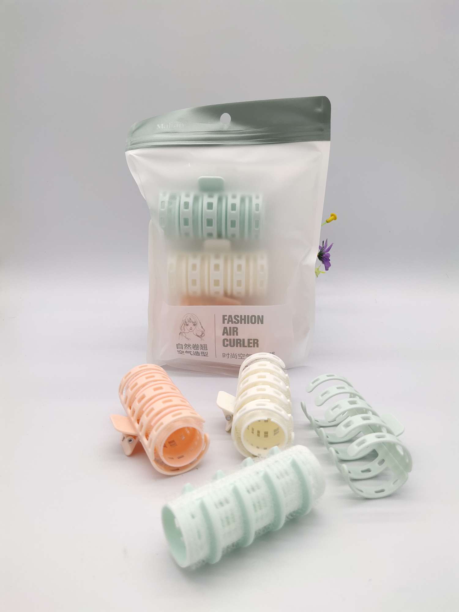 New N-0826 Fashion Air Hair Curler Three Sets [Rose][Rose][Rose] Application Scenario