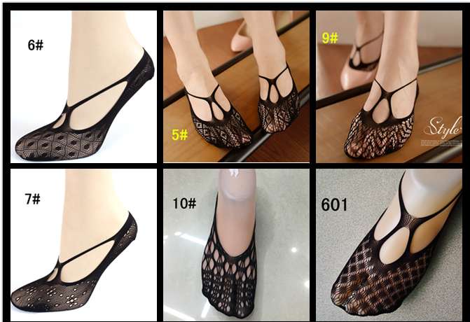 New cross-shaped boat socks, invisible boat socks, super elastic and fashionable anti-hook women's socks, wholesale from Yiwu manufacturer