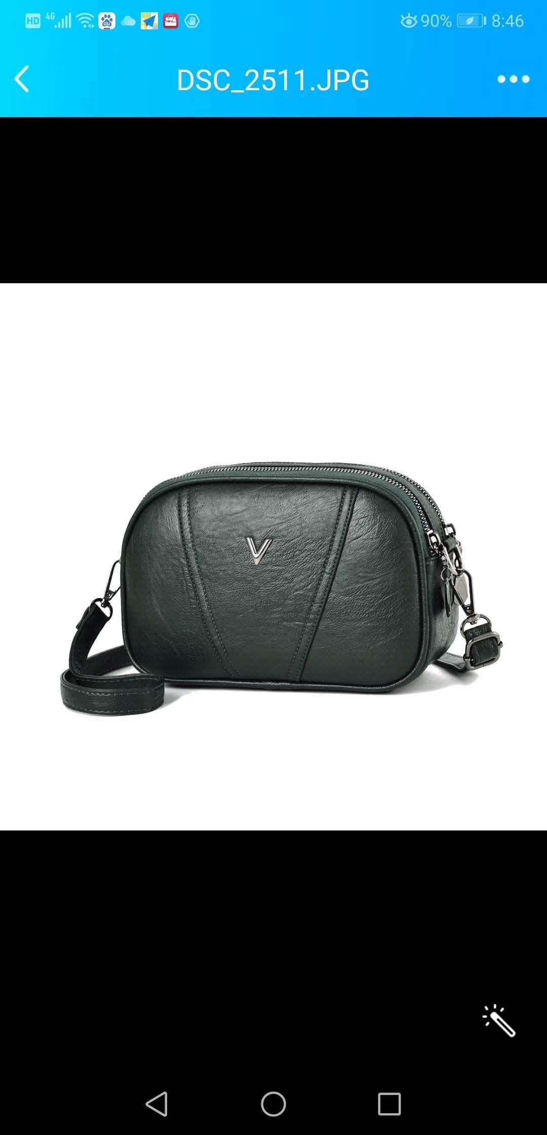 Custom-made new all-PU soft leather crossbody bags and V-shaped crossbody bags for both domestic and export sales undefined