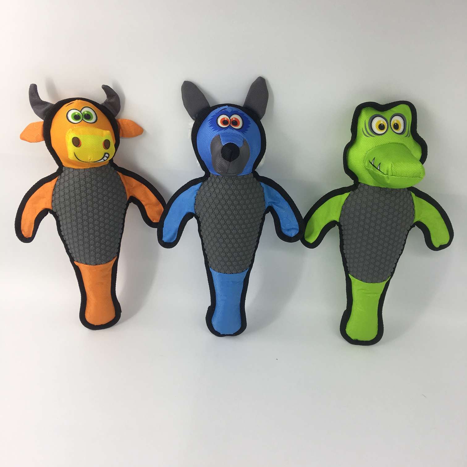 宠物发声玩具/宠物用品玩具/牛筋布玩具白底实物图