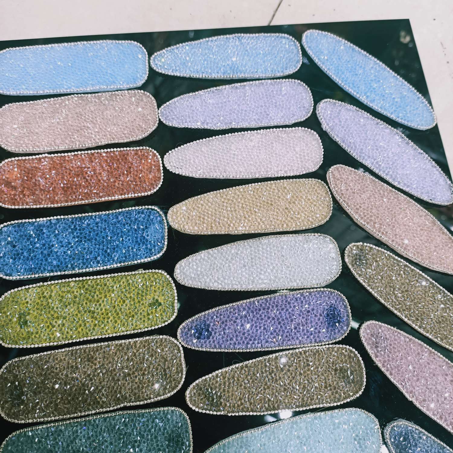 Colorful Jelly drill holder (Water droplet) (Square) (Ellipse) details Picture