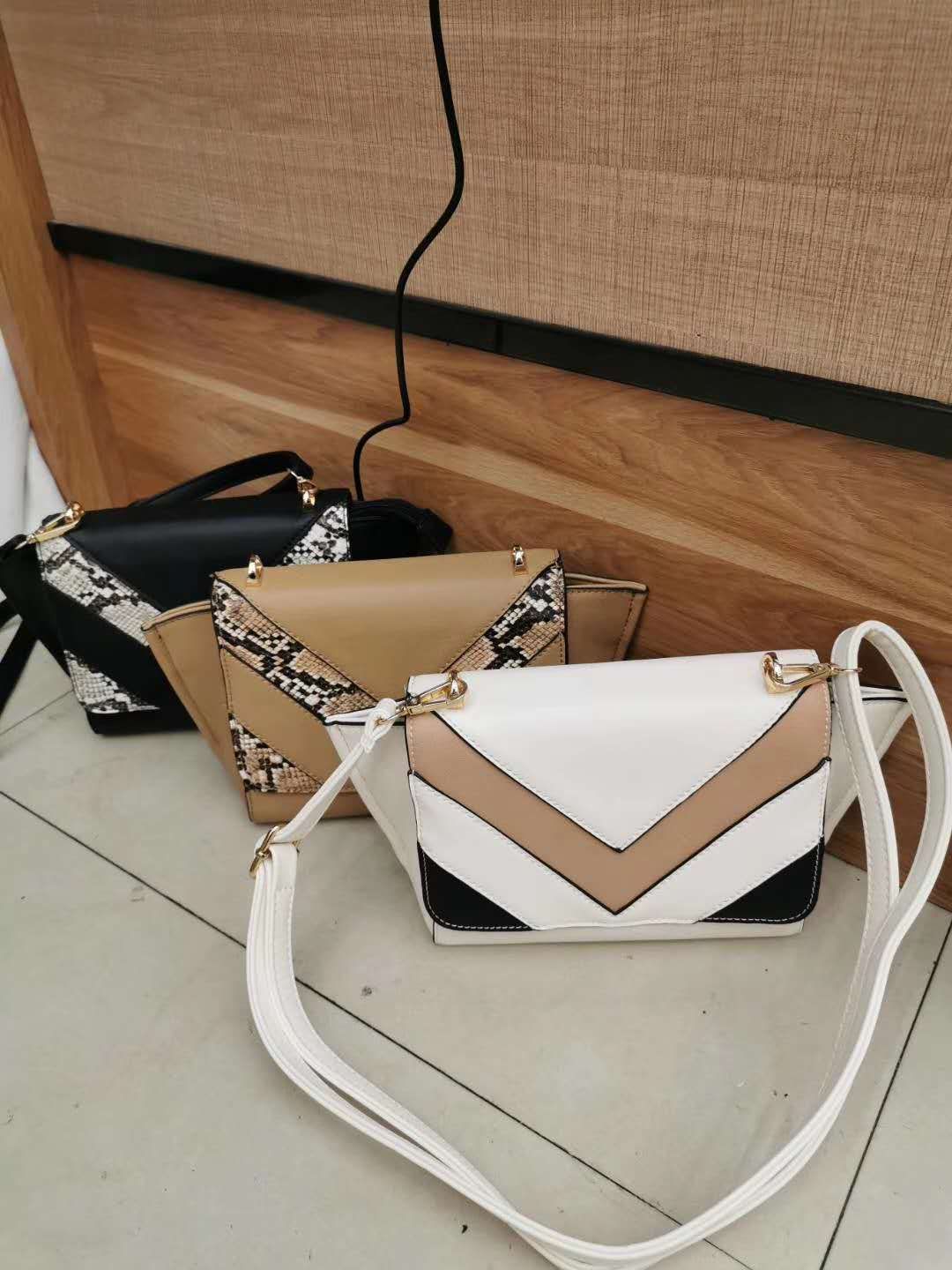 Stitching crossbody bag thumbnail
