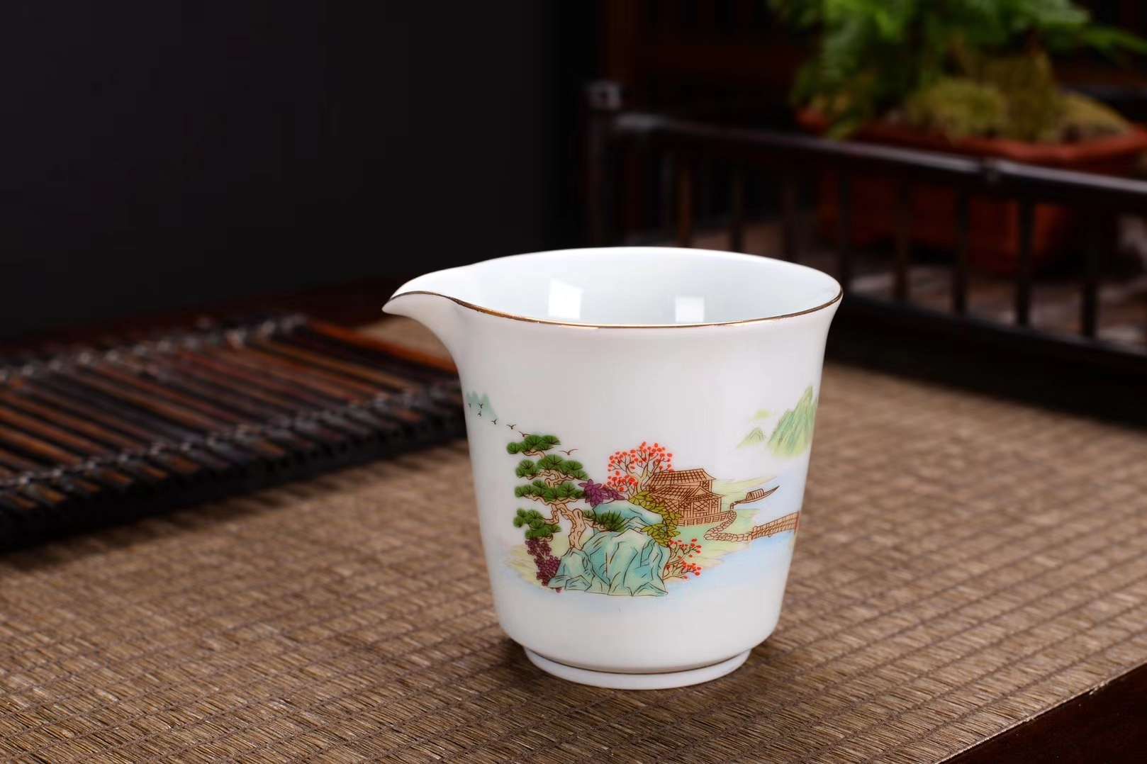 Yiwu's quality Spring River Fishing tea sets detail image 6