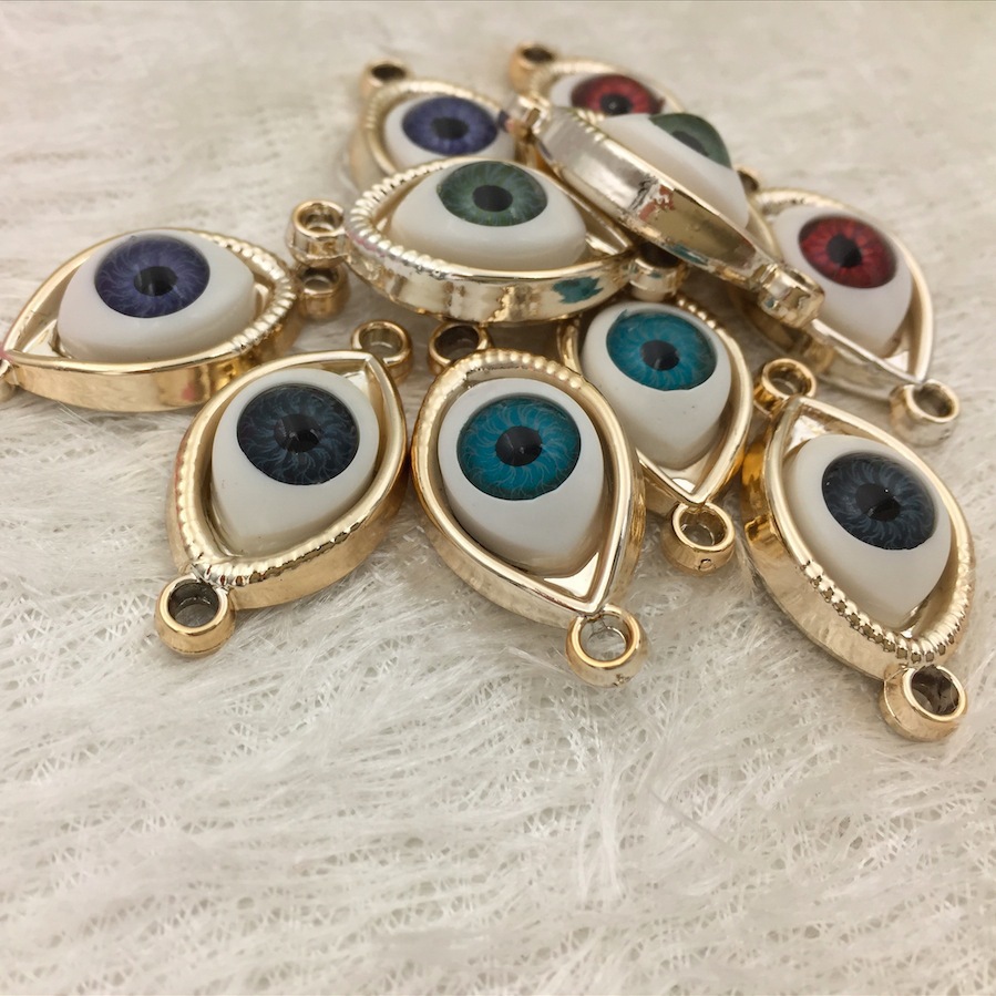diy jewelry accessories CCB Devil Eye Accessories Angel Devil Eye Accessories Manufacturer wholesale Application Scenario