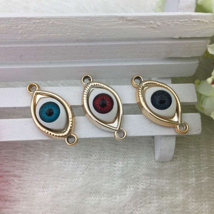 diy jewelry accessories CCB Devil Eye Accessories Angel Devil Eye Accessories Manufacturer wholesale Item Picture