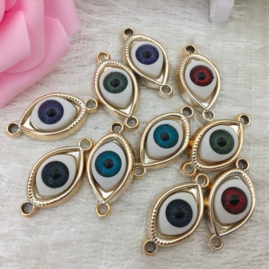 diy jewelry accessories CCB Devil Eye Accessories Angel Devil Eye Accessories Manufacturer wholesale details Picture