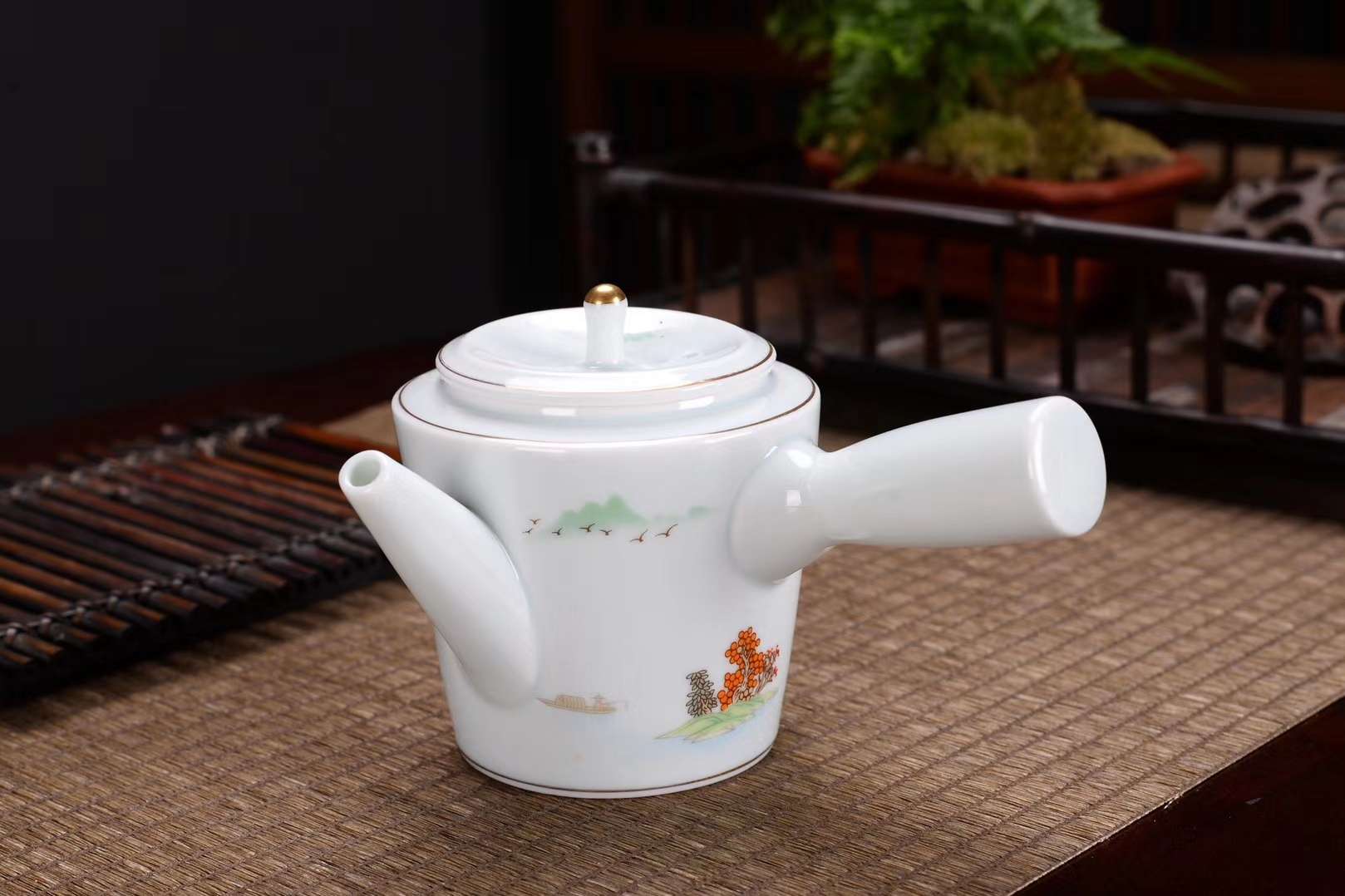Yiwu's quality Spring River Fishing tea sets detail image 4