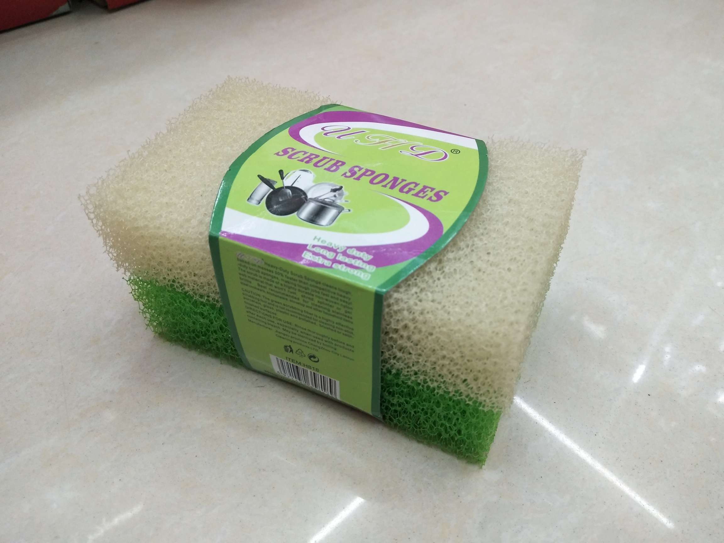 Manufacturers direct yong cleaning ball, sponge towel gourd two a card, clean sponge scrubbed sponge