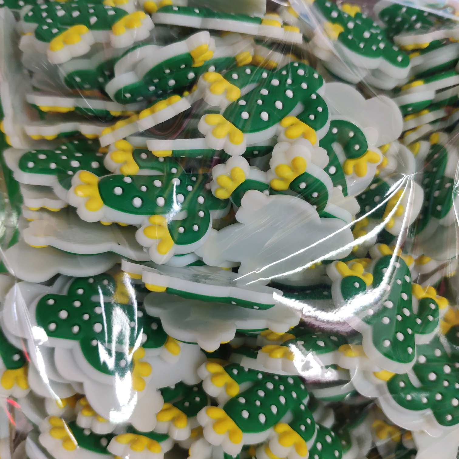Cactus PVC decorative accessories, fridge magnet accessories Specification image