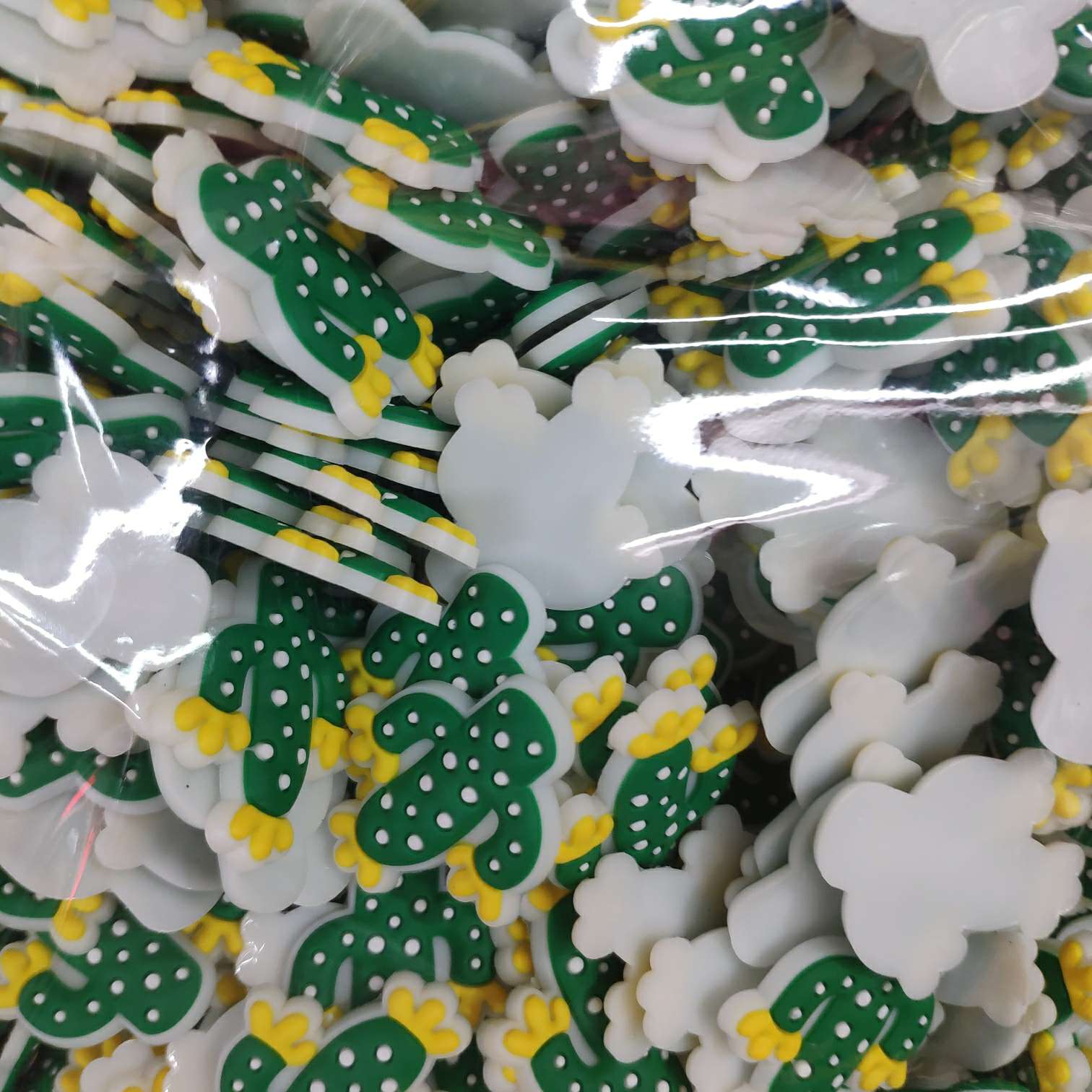 Cactus PVC decorative accessories, fridge magnet accessories details Picture
