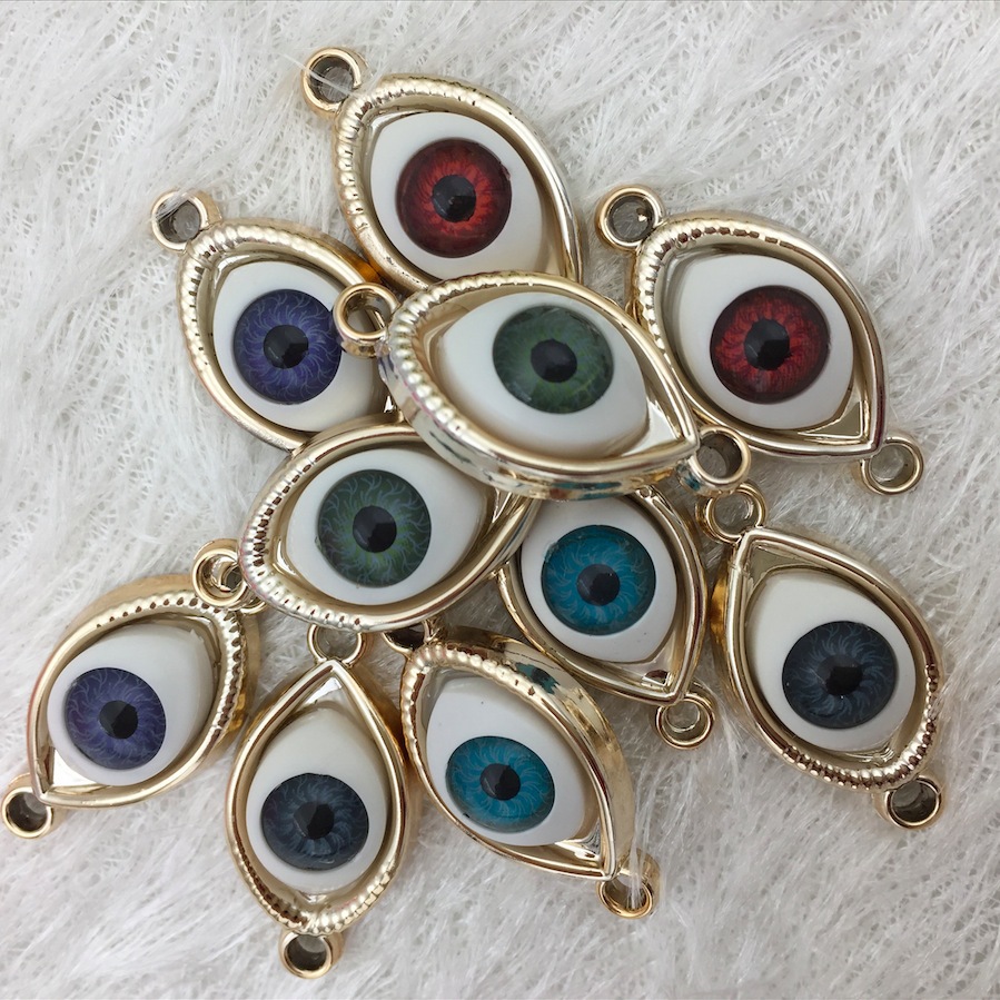 diy jewelry accessories CCB Devil Eye Accessories Angel Devil Eye Accessories Manufacturer wholesale undefined