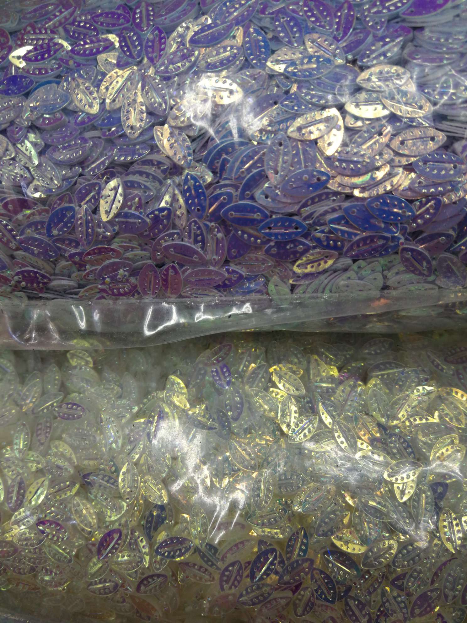 Pressed concave plum, high-temperature eco-friendly sequins, can be sewn by hand, Jincan decoration with 105