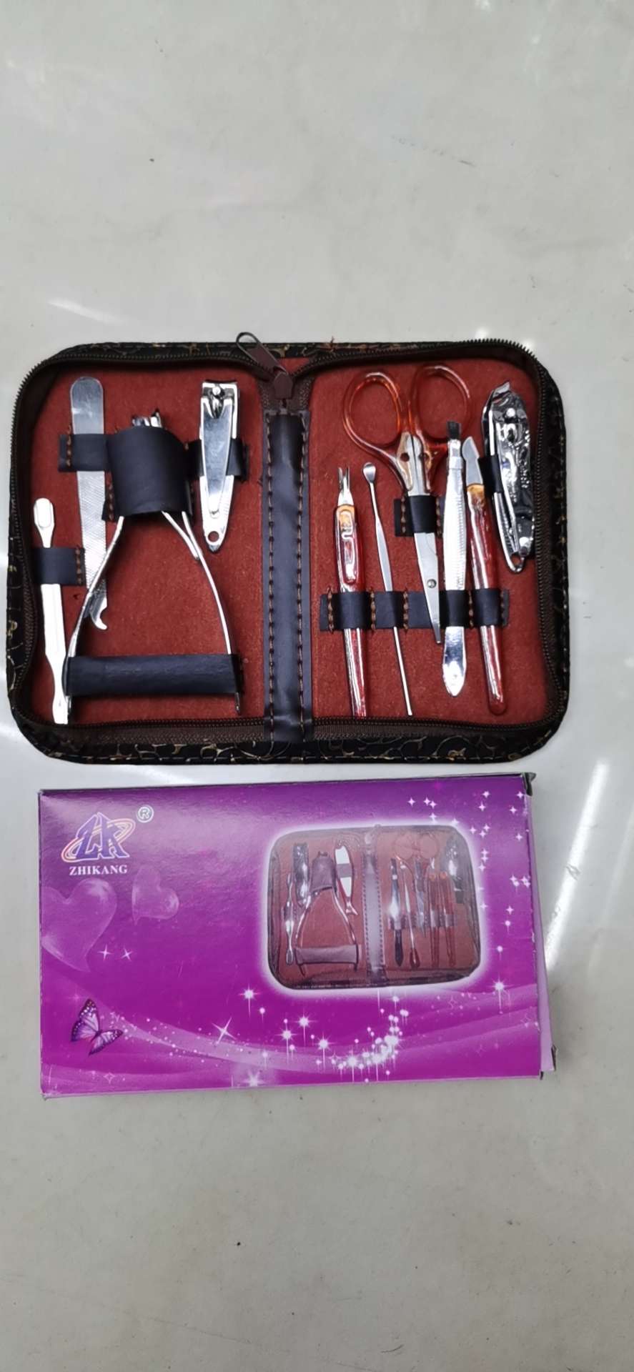 工厂现货鞋油套装擦鞋工具套装鞋油包真皮鞋护理套装7件套鞋油鞋刷鞋用品旅行鞋刷鞋油套装擦鞋工具白色鞋油皮鞋护理8件套装详情图1
