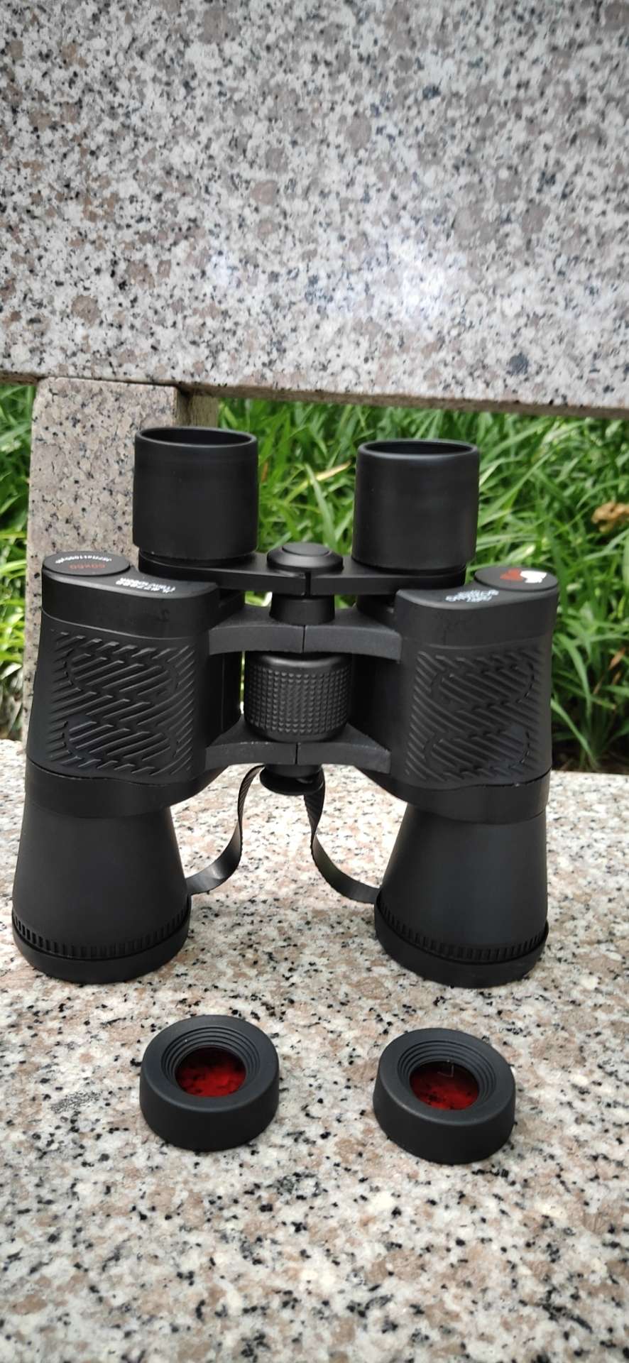 50X50 binoculars with sunglasses