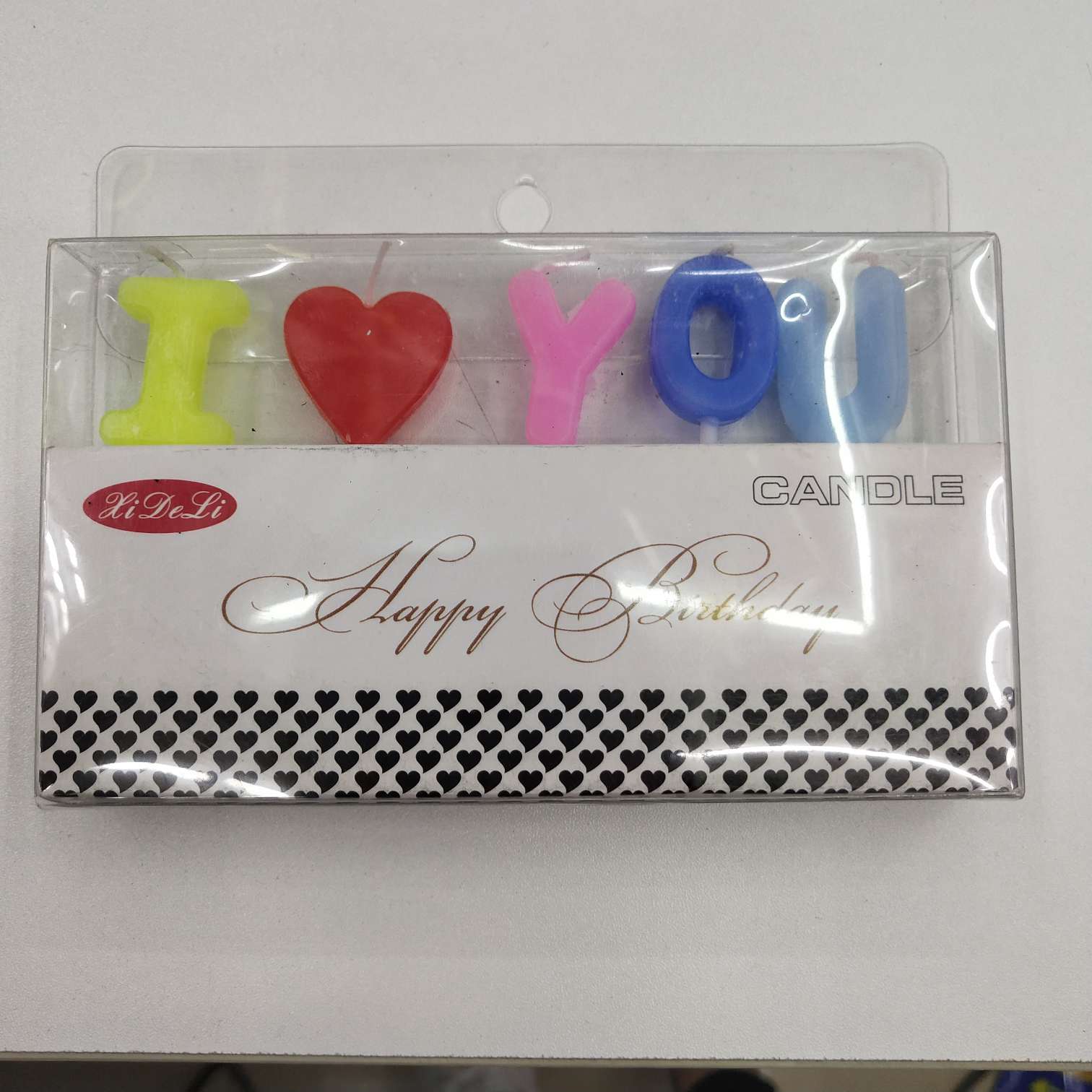 I love birthday candles wholesale 360 packs/pieces details Picture