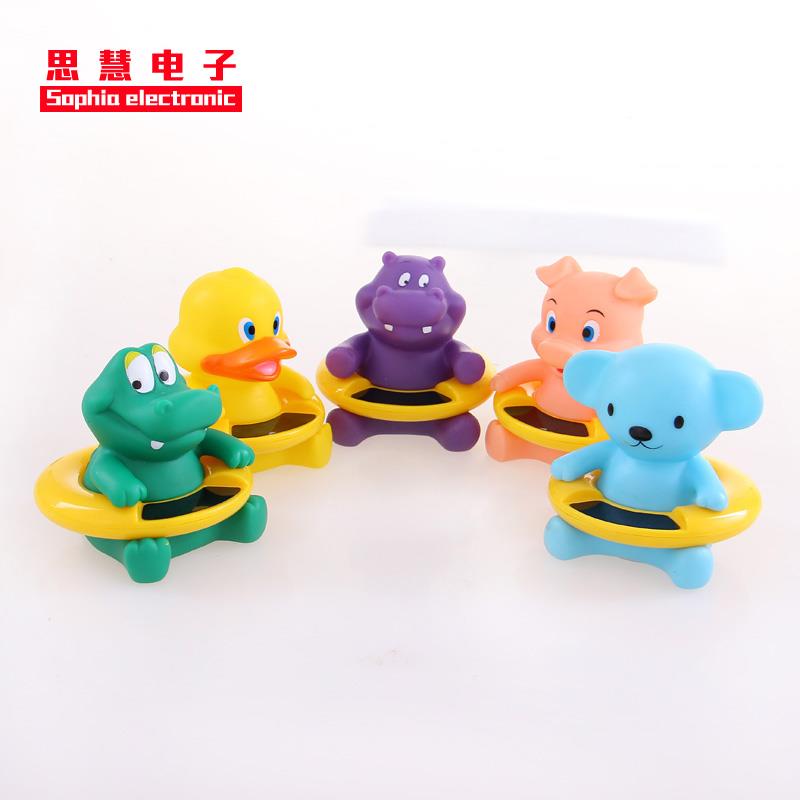 Little Duck cartoon thermometer, baby bath thermometer. Little Duck cartoon thermometer, baby bath thermometer