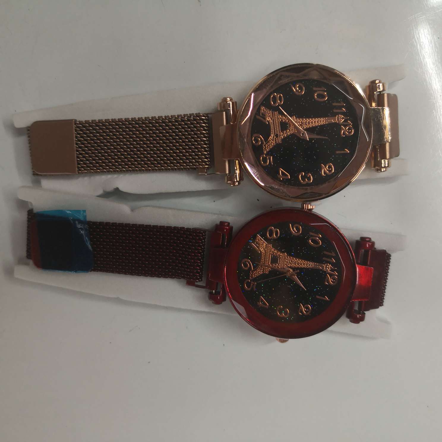 Women's iron suction belt iron tower watch Specification image
