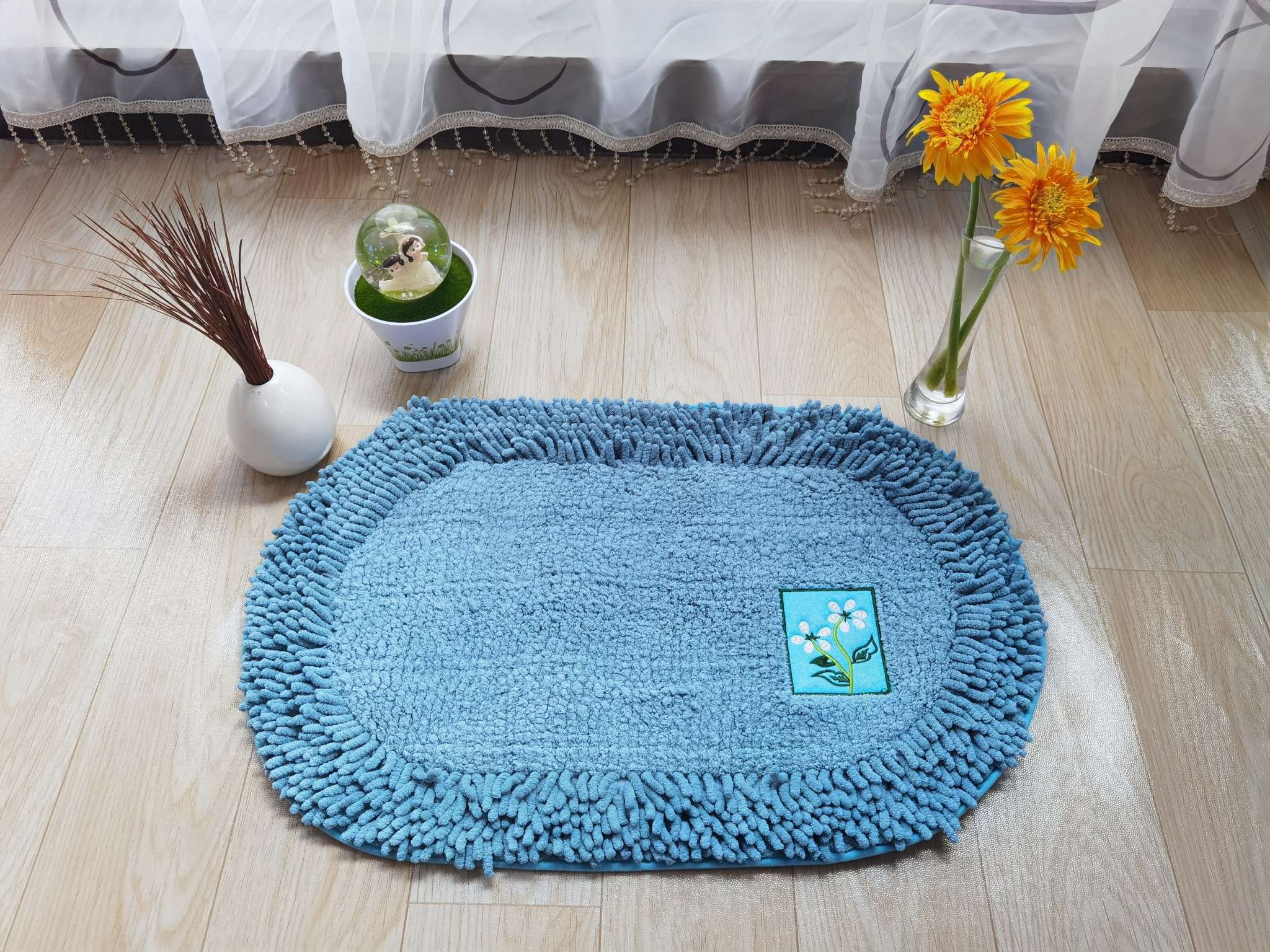 卫生间吸水地垫厨房脚垫防滑垫子家用门口进门门垫卧室地毯