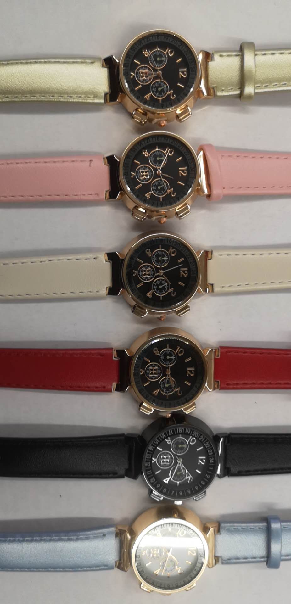 Lady trendy reloj con gran dial