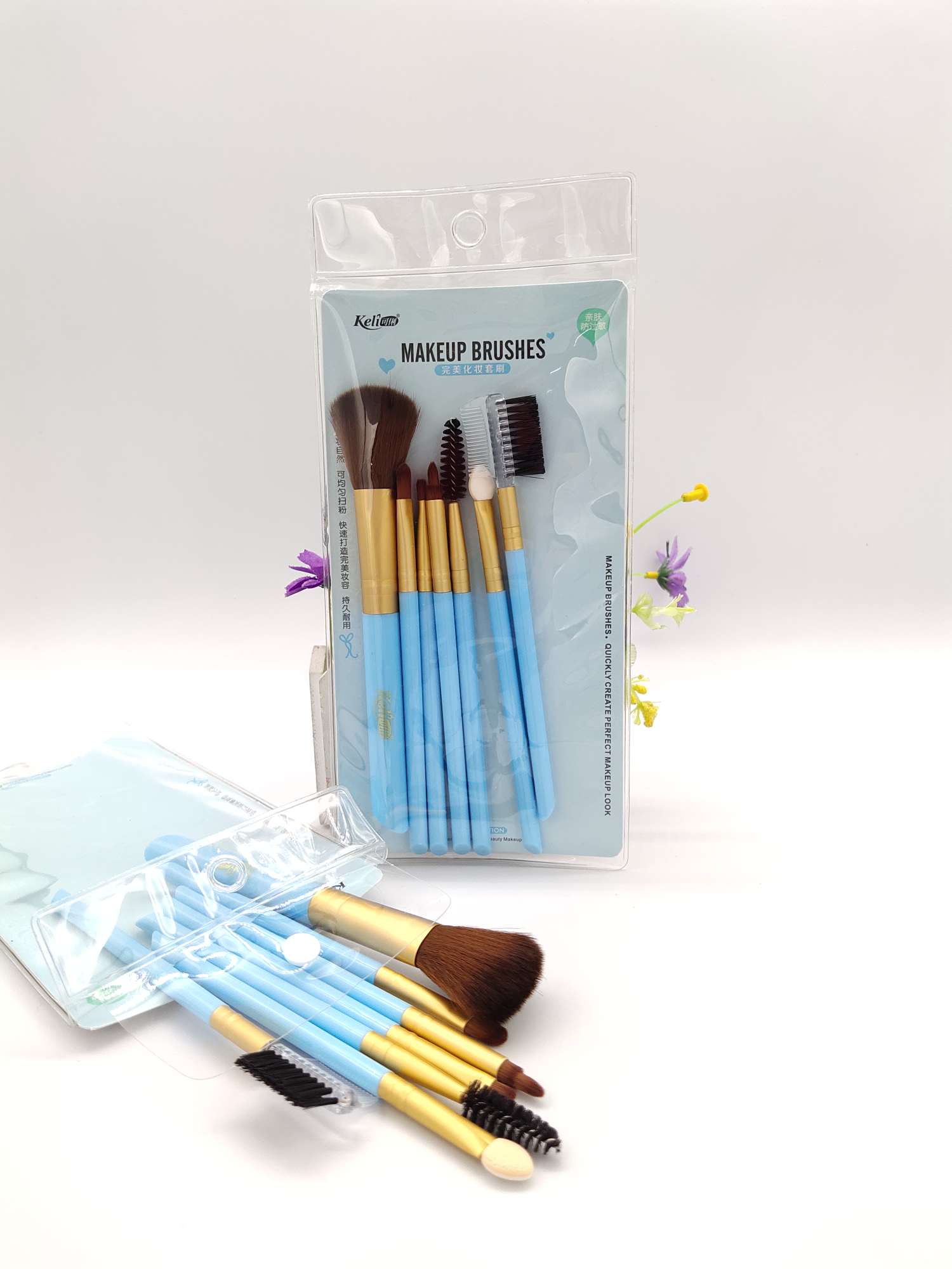 新款 7953 化妆刷七件套细节图