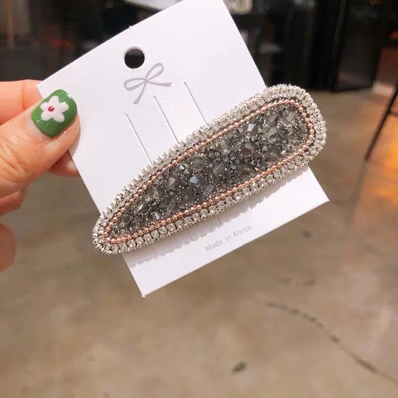 South Korea Dongdaemun Instagram Celebrity Side Clip Cross-Border Explosive Broken Hair Clip Elegant Lovely Fairy Bb Clip Hair Accessories details Picture